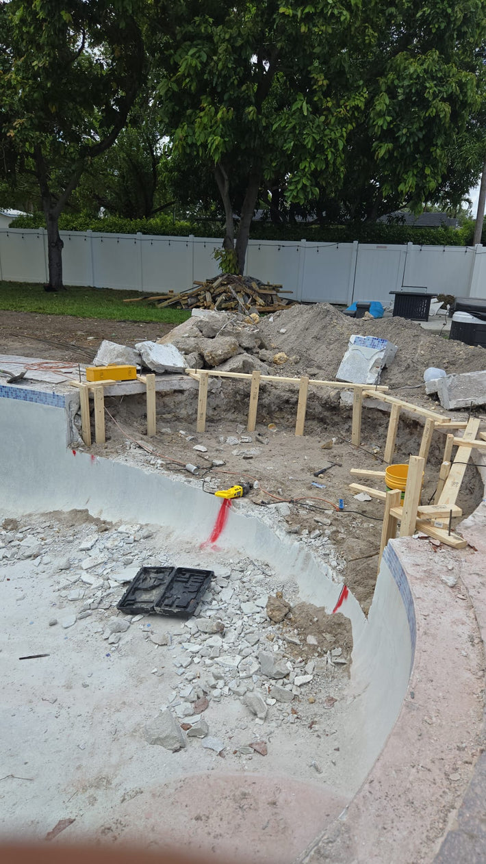 Concrete pool construction providing a long-lasting and high-quality backyard feature